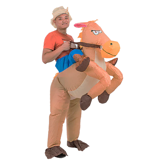 inflatable cowboy costume