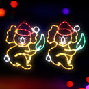 0.48M Christmas Lights Motif 216 LED Rope Light Outdoor Decoration Jingle Jollys - RnR Galore