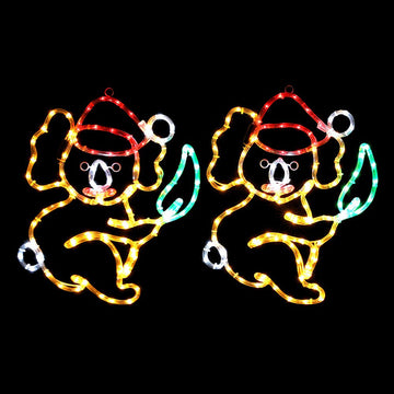 0.48M Christmas Lights Motif 216 LED Rope Light Outdoor Decoration Jingle Jollys - RnR Galore