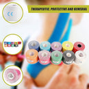 10 Rolls Muscle & Injury Kinesiology Sports Tape 5m x 5cm – Waterproof Support - RnR Galore