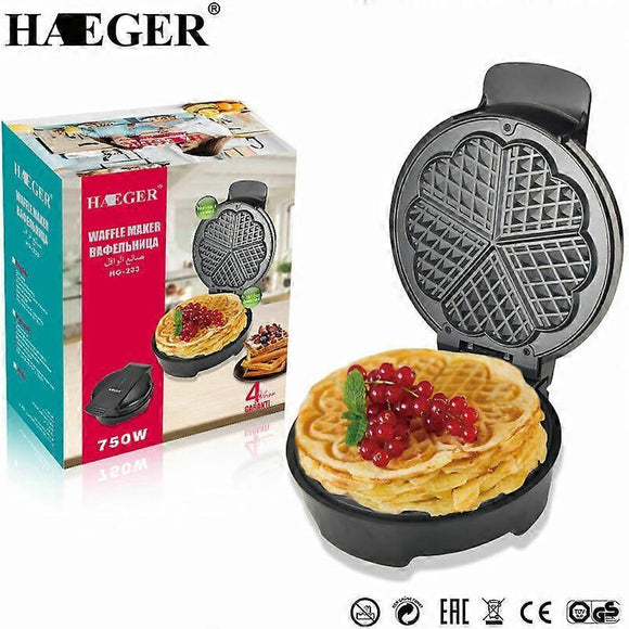 1000W Mini Waffle Maker - Easy Clean, Fast Heating, Compact Nonstick Waffle Machine - RnR Galore