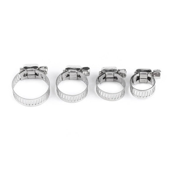 10pcs Hose Clamp Cars Motorcycle Fuel Line Jubilee Petrol Pupe Clips Garden DIY Tools - RnR Galore