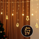 138 LED 3M Christmas Lights Icicle Light Warm White Jingle Jollys - RnR Galore