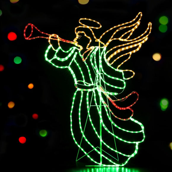 1.44M Christmas Lights Motif 504 LED Rope Light Outdoor Decoration Jingle Jollys - RnR Galore