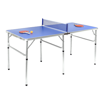 152cm Portable Tennis Table, Folding Ping Pong Table Game Set - RnR Galore