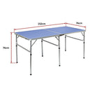 152cm Portable Tennis Table, Folding Ping Pong Table Game Set - RnR Galore