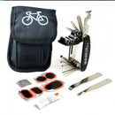 16 - in - 1 bicycle repair tool kit - multi - tool, tire patch, tire lever & file - RnR Galore