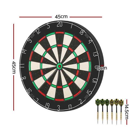 18" Dartboard Professional Dart Board Party Game Target Sport Competition Gift - RnR Galore