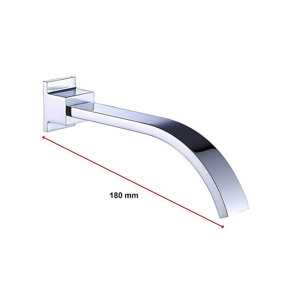 180mm Bath Spout Polished Chrome Finish - RnR Galore