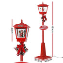 1.8M Christmas Lights Post Lamp LED Outdoor Decorations Jingle Jollys - RnR Galore