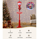 1.8M Christmas Lights Post Lamp LED Outdoor Decorations Jingle Jollys - RnR Galore