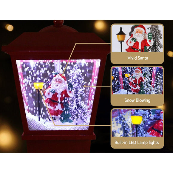 1.8M Christmas Lights Post Lamp LED Outdoor Decorations Jingle Jollys - RnR Galore