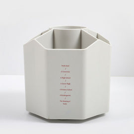 1pc 360 - Degree Spinning Organizers, Desktop Storage Stationery Supplies, for Office, School, Art Supply, Kids - RnR Galore