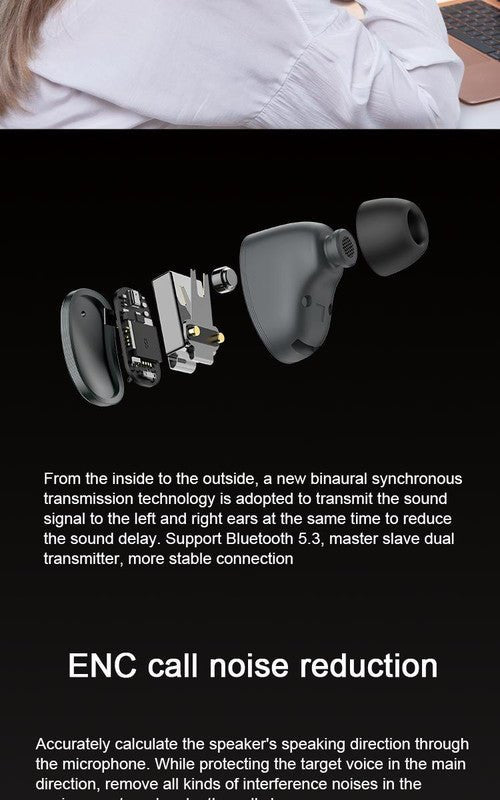 2 - in - 1 Smartwatch /Earphones & Charging Dock | 4GB MP3, Health Tracker | Titanium Grey | World’s First Patented - RnR Galore
