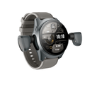 2 - in - 1 Smartwatch /Earphones & Charging Dock | 4GB MP3, Health Tracker | Titanium Grey | World’s First Patented - RnR Galore