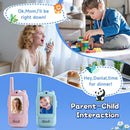 2 - Pack Mini Wireless Video Intercom Set for Children(Blue) - Educational and Interactive Walkie Talkie Toy for Playtime