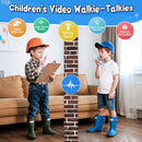 2 - Pack Mini Wireless Video Intercom Set for Children(Blue) - Educational and Interactive Walkie Talkie Toy for Playtime