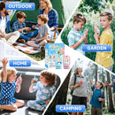 2 - Pack Mini Wireless Video Intercom Set for Children(Blue & Pink) - Educational and Interactive Dual - Frequency Walkie Talkie Toy for Playtime - RnR Galore