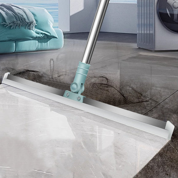2 PCS Multi - Surface Silicone Squeegee Broom - Extendable & 180 degree Rotatable for Wet/Dry Cleaning(50cm) - RnR Galore