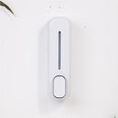 2 Pcs White Modern Wall - Mounted Press Soap Dispenser - 300ml Refillable Pump for Bathroom & Kitchen - RnR Galore