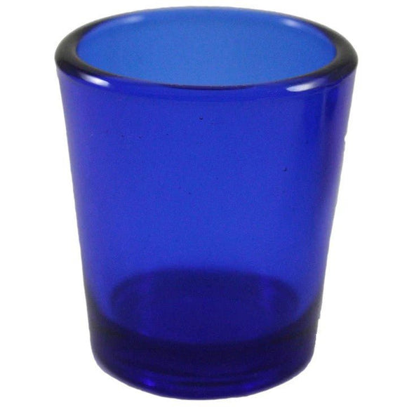 20 Pack Blue Glass Votive Tealight Candle Holders House Party Centerpiece Xmas Wedding Decor Glass Candlestick Party Decorations Bridal Baby Shower Event - RnR Galore