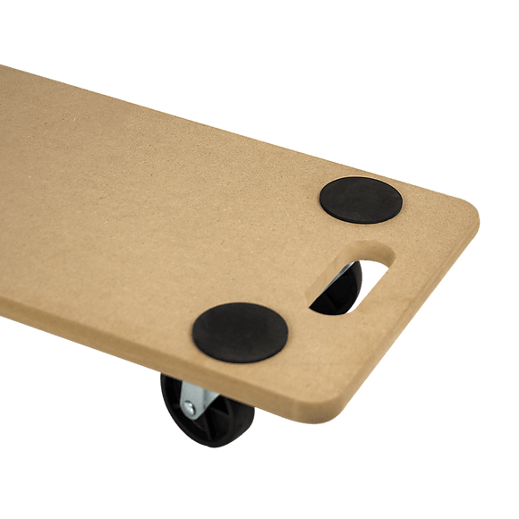 200kg Heavy Duty Hand Dolly Furniture Wooden Trolley Cart Moving Platform Mover - RnR Galore
