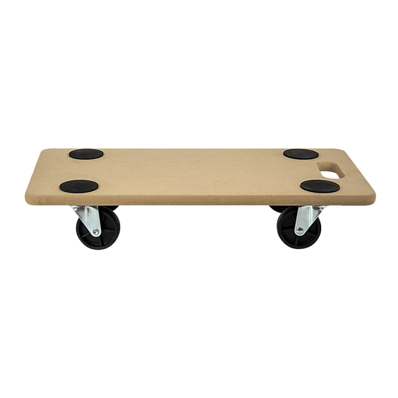 200kg Heavy Duty Hand Dolly Furniture Wooden Trolley Cart Moving Platform Mover - RnR Galore
