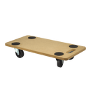 200kg Heavy Duty Hand Dolly Furniture Wooden Trolley Cart Moving Platform Mover - RnR Galore