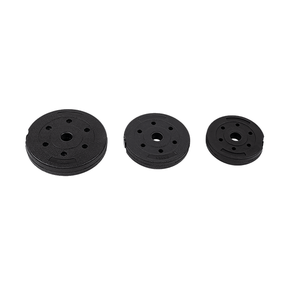 20kg Dumbbell Set Home Gym Fitness Exercise Weights Bar Plate - RnR Galore