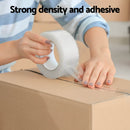 24 Rolls Packing Packaging Tape Sticky Clear Sealing Tapes Transparent 48mmx75m - RnR Galore