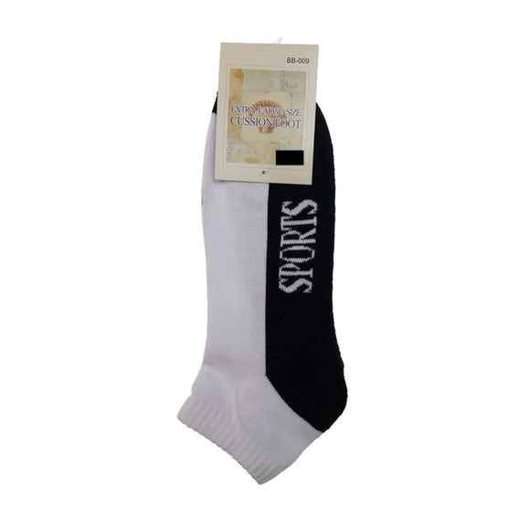 24x COTTON ANKLE SOCKS Sport Cushion Foot Low Cut Running - Assorted Colours Bulk - 2 - 8 - RnR Galore
