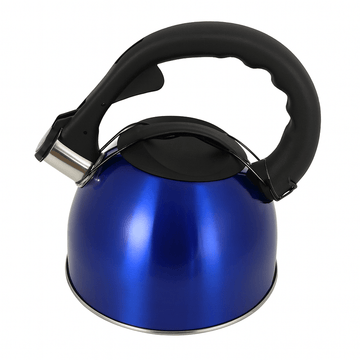 2.6L Stainless Steel Whistling Kettle blue - RnR Galore