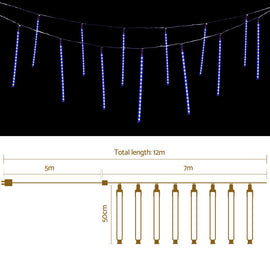 288 LED 7M Christmas Lights Icicle Light Falling Metor Jingle Jollys - RnR Galore