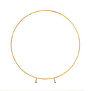 2M Round Backdrop Stand Wedding Background Decoration Party Flower Balloon Display - RnR Galore