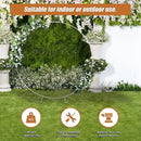 2M Wedding Hoop Round Circle Arch Backdrop Flower Display Stand Frame Background - RnR Galore