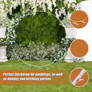 2M Wedding Hoop Round Circle Arch Backdrop Flower Display Stand Frame Background - RnR Galore