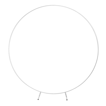 2M Wedding Hoop Round Circle Arch Backdrop Flower Display Stand Frame Background - RnR Galore