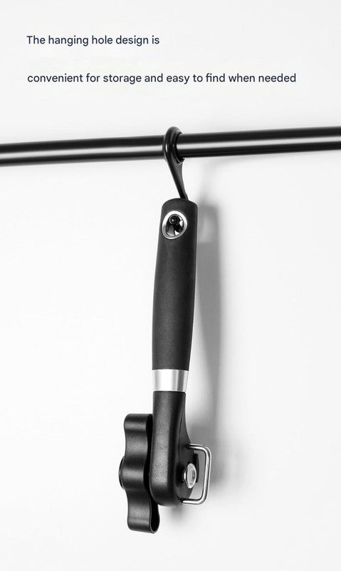 2pc Multifunctional Safe - Cut Can Opener - Smooth Edge, Ergonomic Handle(black) - RnR Galore