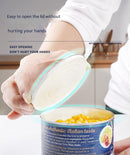 2pc Multifunctional Safe - Cut Can Opener - Smooth Edge, Ergonomic Handle(black) - RnR Galore