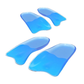 2X Pair Half Insoles Shoe Inserts M Size Gel Arch Support Foot Pad - RnR Galore