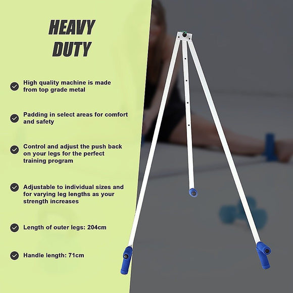 3 Bar Metal Leg Stretcher Martial Arts - RnR Galore