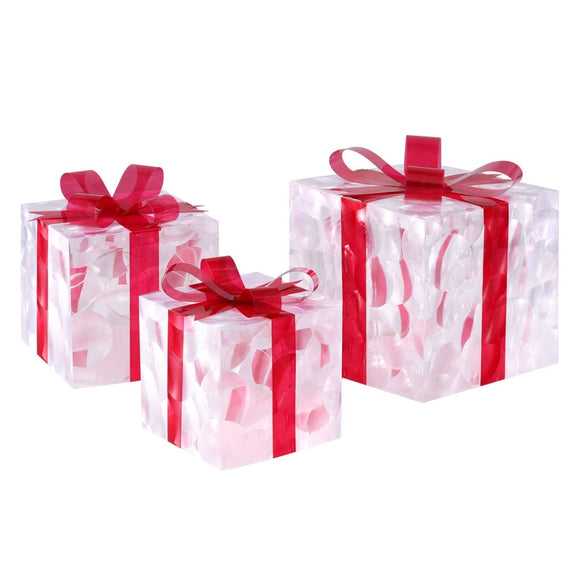 3 PCS Christmas Lights 70 LED Fairy Light Gift Box Jingle Jollys - RnR Galore