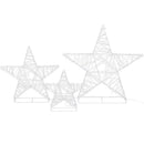 3 PCS Christmas Lights 900 LED Fairy Light Star Decorations Jingle Jollys - RnR Galore