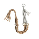 3 pcs Handwoven Plant Hanger - Cotton Rope Hanging Planter with Wooden Rings - RnR Galore