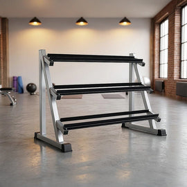 3 Tier Dumbbell Rack for Dumbbell Weights Storage - RnR Galore