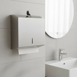 304 Stainless Steel Hand Paper Towel Dispenser Holder Toilet Heavy Duty - RnR Galore