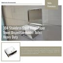 304 Stainless Steel Hand Paper Towel Dispenser Holder Toilet Heavy Duty - RnR Galore