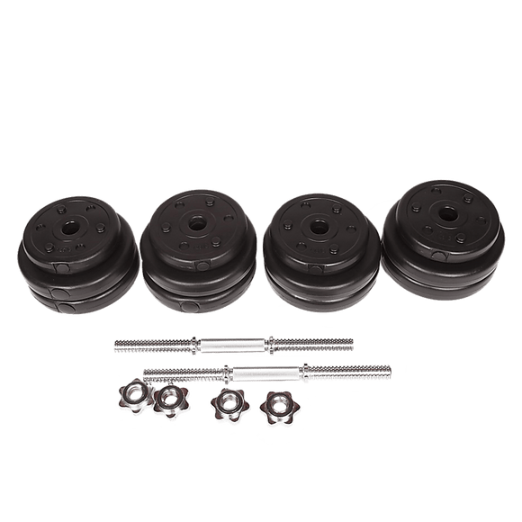 30KG Adjustable Dumbbell Set – Home Gym Weights for Strength & Fitness Training - RnR Galore