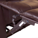 3+2 Seater Recliner Sofa In Faux Leather Lounge Couch in Brown - RnR Galore