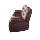 3+2 Seater Recliner Sofa In Faux Leather Lounge Couch in Brown - RnR Galore